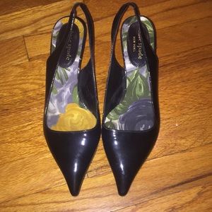 Kate Spade Patent Leather Slingbacks Sz 7
